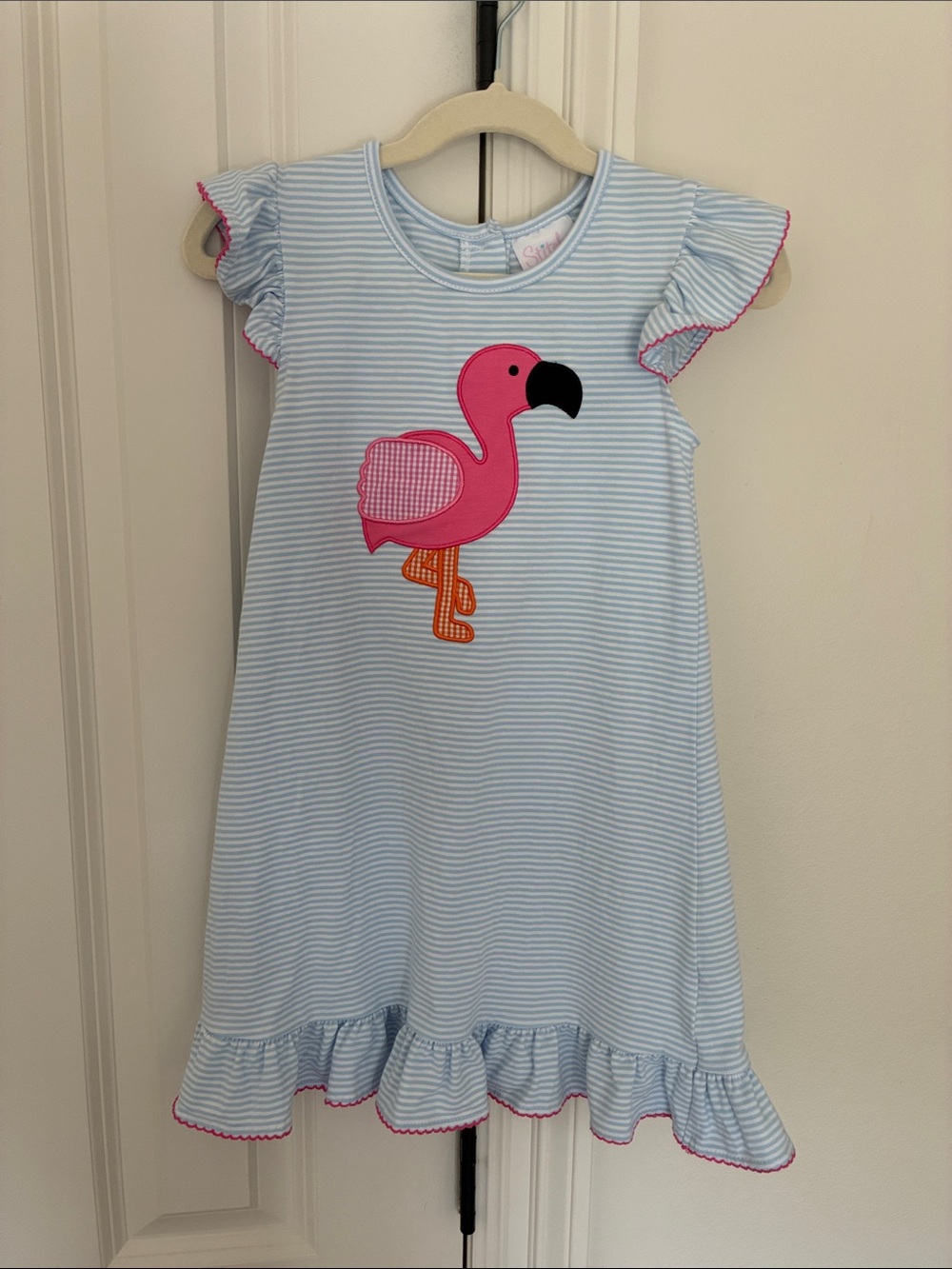 Stitchy Fish flamingo dress